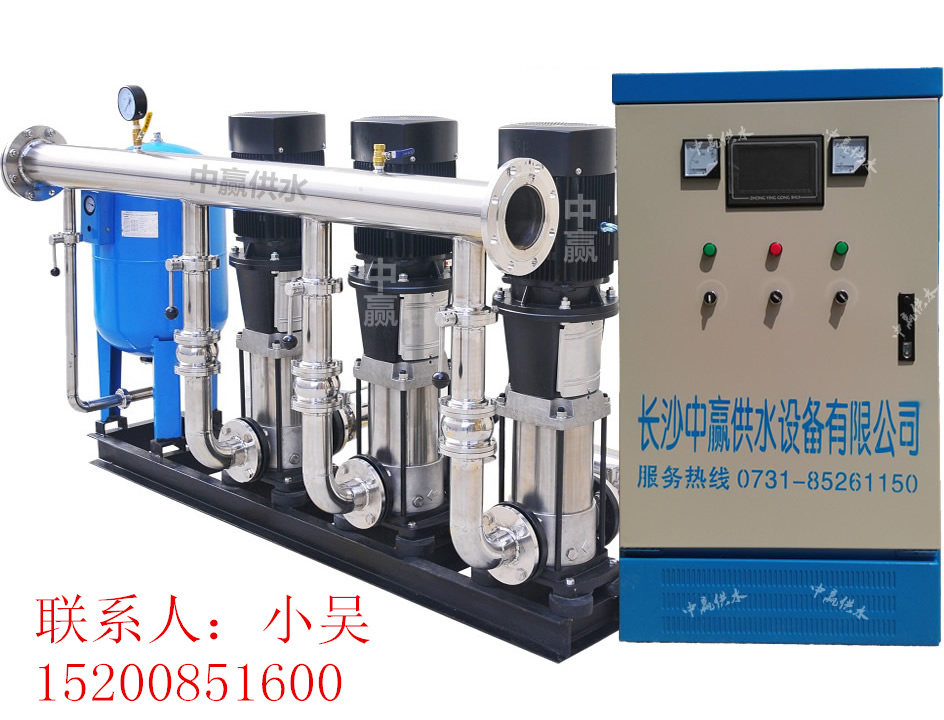 變頻恒壓供水設(shè)備哪家好？中贏供水機器人焊接代替人大勢所趨