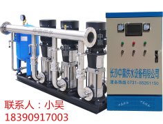 中贏全自動變頻供水設備發(fā)展低碳經濟,加強節(jié)能減排